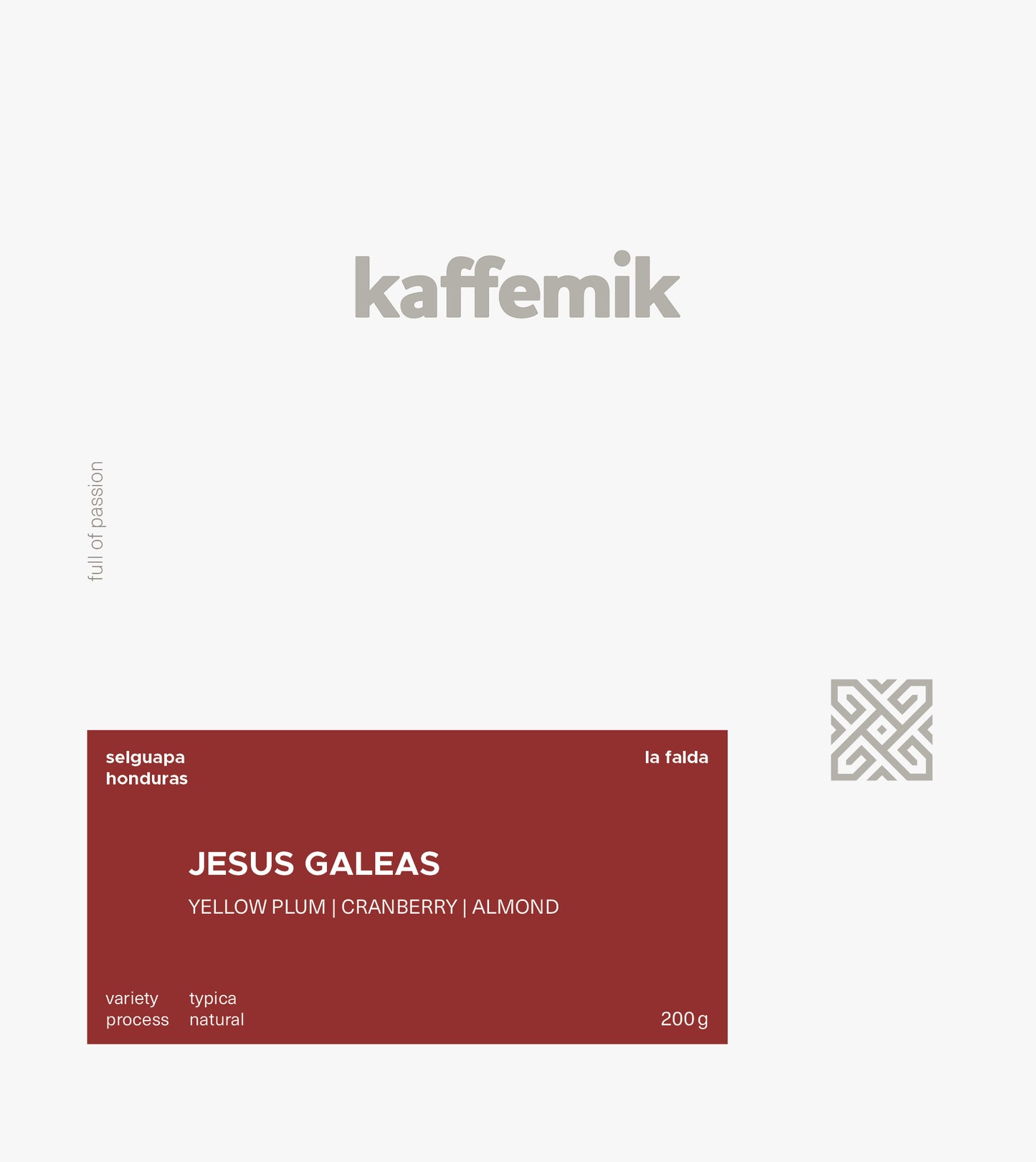 GALEAS | Honduras | Natural