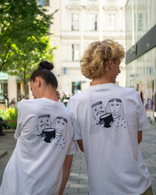 Kaffemik T-Shirt with screen print