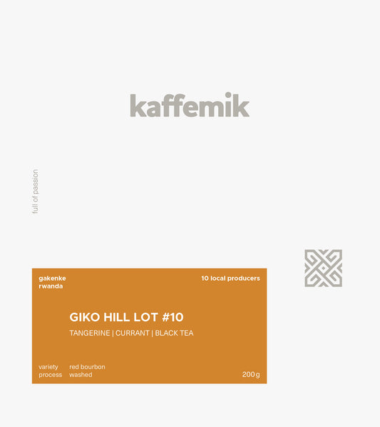 GIKO HILL LOT 10 | Rwanda | Washed
