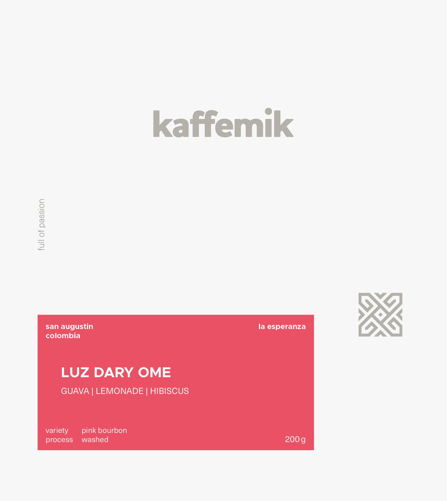 LUZ DARY OME | Colombia | Washed