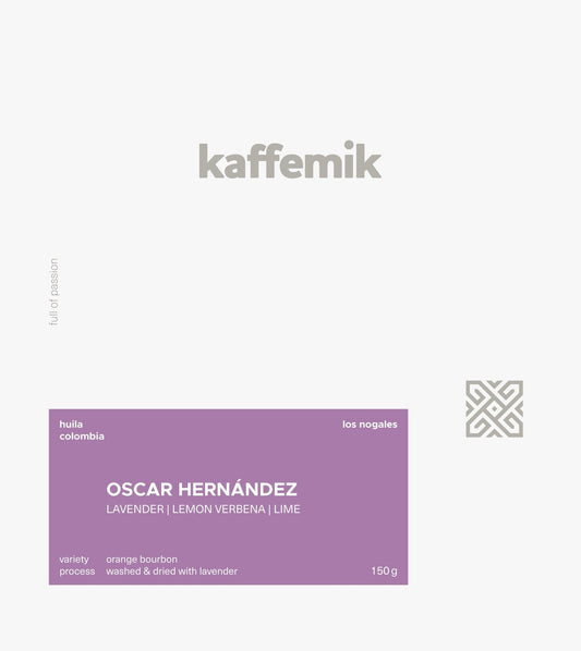OSCAR HERNÁNDEZ | Colombia | Washed with floral drying